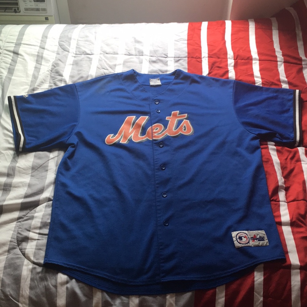 Vintage Majestic NY Mets Jersey Size XL